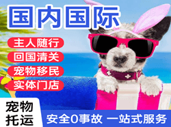 昌都邦达机场邮寄国际宠物托运 【国